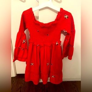 Free people off the shoulder dress